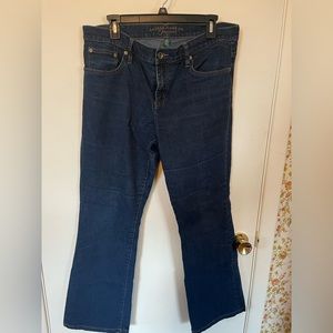 Ralph Lauren size 14 boot cut jeans